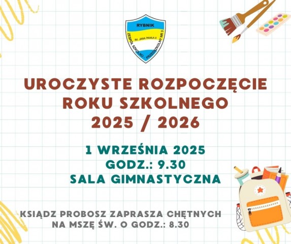 ropzoczęcie 2025/2026